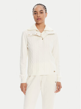 Liu Jo Sport Liu Jo Sport Sweter TF5039 MS75L Écru Regular Fit