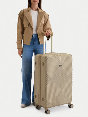 Nine West Nine West Голям куфар CEO-NW-L-002-09 GOLD Златист