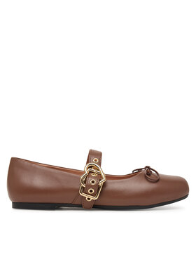 LOVE MOSCHINO LOVE MOSCHINO Baleríny JA11091G1PIE0302 Hnědá