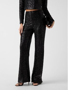 Guess Guess Spodnie materiałowe 180171 Czarny Slim Fit