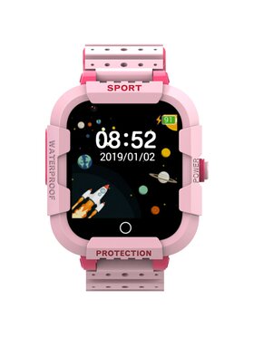 Rubicon Rubicon Smartwatch SMASHE099 Różowy
