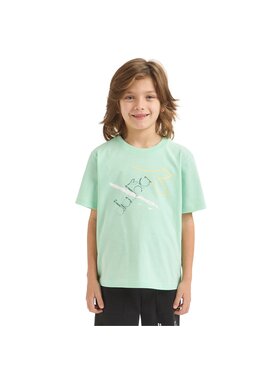 Diadora Diadora T-Shirt DIADORA JB. T-SHIRT SS GRAFFITI BL Niebieski Regular Fit