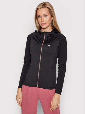 4F 4F Felpa tecnica H4Z21-BLDF012 Nero Regular Fit