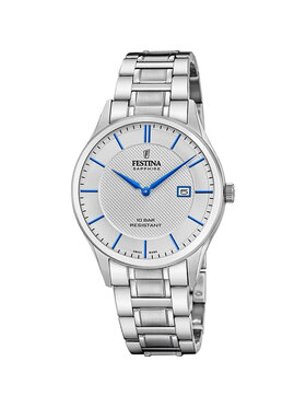 Festina Festina Zegarek F20067-3 Srebrny