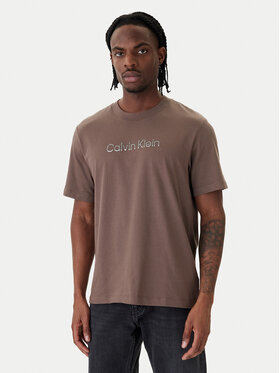 Calvin Klein Calvin Klein T-särk LV04LF813G Beež Regular Fit