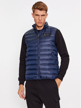 EA7 Emporio Armani EA7 Emporio Armani Prsluk 6RPQ02 PN5ZZ 1554 Tamnoplava Regular Fit