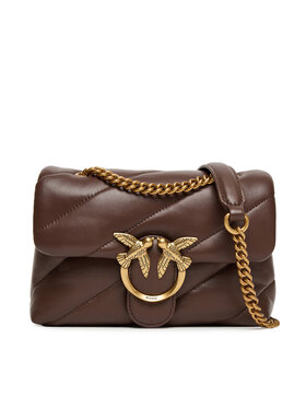 PINKO PINKO Ročna torba Love Puff Mini CL PE 25 PLTT 100039 A0F2 Rjava
