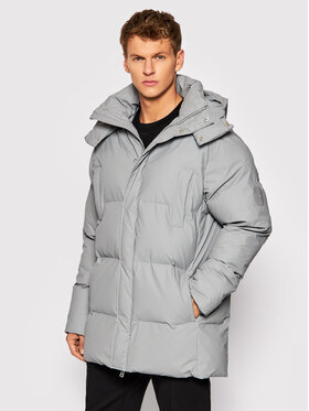 Rains Rains Vatovaná bunda Unisex 1527 Šedá Regular Fit