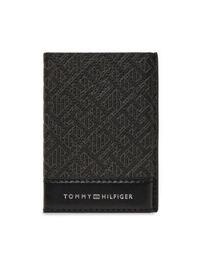 Tommy Hilfiger Tommy Hilfiger Etui za kreditne kartice Monogram AM0AM12783 Crna