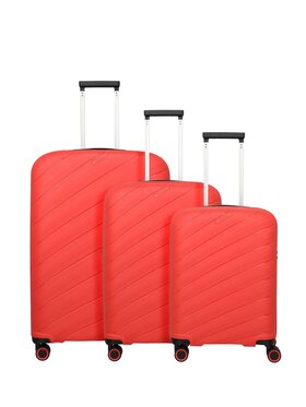 Travelite Travelite Komplet walizek 323308 Bordowy