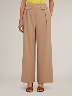 Motivi Motivi Pantaloni di tessuto P277Q003923N013 Écru Over Fit