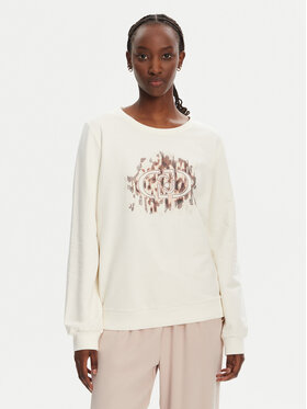 Liu Jo Sport Liu Jo Sport Sweatshirt TA5168 FS090 Écru Regular Fit