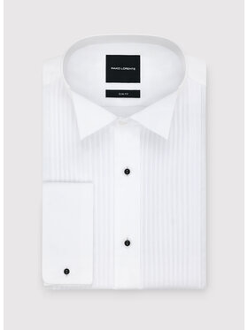 Pako Lorente Pako Lorente Koszula P000B-1X-264 Biały Slim Fit