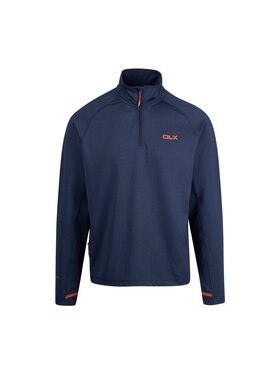 Trespass Trespass T-Shirt Gleeson DLX Granatowy Long Fit