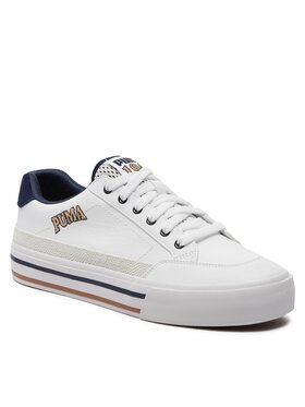 Puma Superge Court Classic Vulc Retro Club 395089-01 Bela