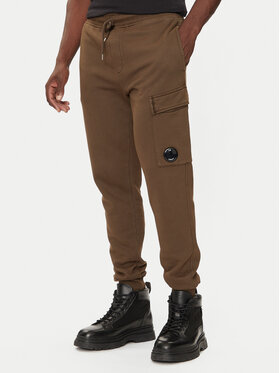 C.P. Company C.P. Company Παντελόνι φόρμας 17CMSP062A006372G Πράσινο Regular Fit