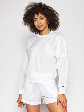Champion Champion Mikina 112989 Bílá Oversize