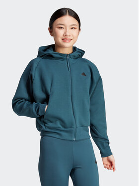 adidas adidas Pulóver IN5129 Türkizkék Loose Fit