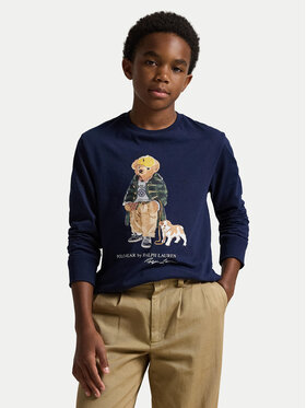 Polo Ralph Lauren Polo Ralph Lauren Bluzka 323981177001 Granatowy Regular Fit