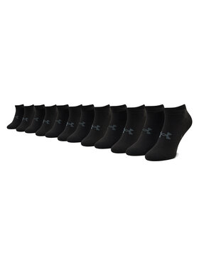 Under Armour Under Armour Set di 6 paia di calzini corti unisex Ua Essential No Show 1370542-001 Nero