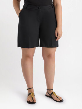 Fiorella Rubino Fiorella Rubino Spodnie materiałowe P086L002230N033 Czarny Regular Fit