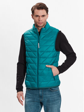 s.Oliver s.Oliver Vestă elegantă 2125741 Verde Regular Fit