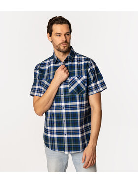 Lee Cooper Lee Cooper Koszula WESLEY2 1105 Zielony Regular Fit