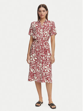 ONLY ONLY Vestito chemisier Yasmin 15357241 Rosso Regular Fit