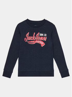 Jack&Jones Junior Jack&Jones Junior Majica dugih rukava Logo 12249309 Tamnoplava Standard Fit