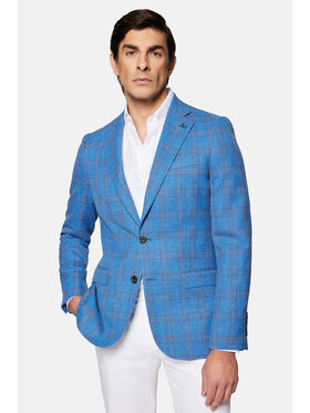 Lancerto Lancerto Marynarka Lubbock MA073124000005 Niebieski Slim Fit