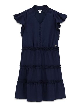 Guess Kids Guess Kids Každodenní šaty 181370 Modrá Classic Fit