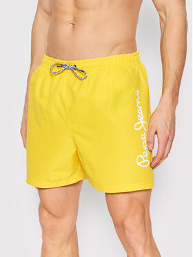 Pepe Jeans Pepe Jeans Szorty kąpielowe Rodd PMB10329 Żółty Regular Fit