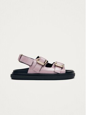 ALOHAS ALOHAS Sandały Harper Onix Malva Leather Sandals Fioletowy