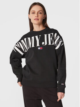 Tommy Jeans Tommy Jeans Jopa DW0DW15059 Črna Relaxed Fit