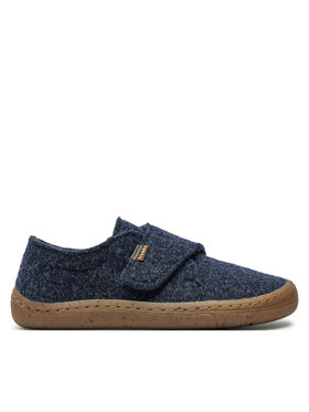 Froddo Froddo Papuče Barefoot Wooly Slippers G1700341 S Plava