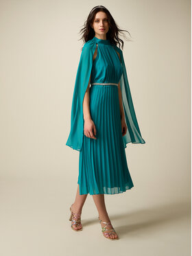 Oltre Oltre Abito da sera 7092R005128N035 Turchese A-Line Fit