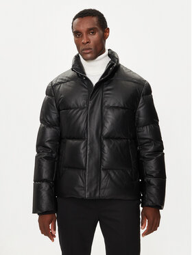 Moose Knuckles Moose Knuckles Шкіряна куртка Kings M34ML311 Чорний Regular Fit