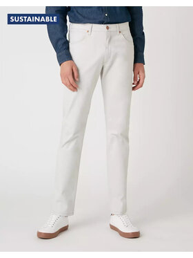 Wrangler Wrangler Spodnie materiałowe GREENSBORO Szary Straight Fit