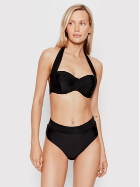 4F 4F Bikini partea de sus H4L22-KOS008G Negru