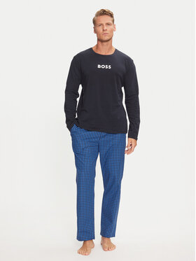 BOSS Boss Pijama Easy 50488084 Albastru Regular Fit