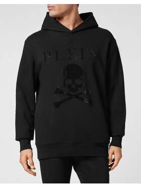 PHILIPP PLEIN PHILIPP PLEIN Bluza 771 Czarny Regular Fit