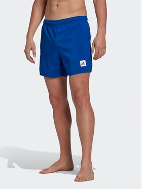 adidas adidas Plavecké šortky Short Length Solid Swim Shorts HP1773 Modrá Regular Fit