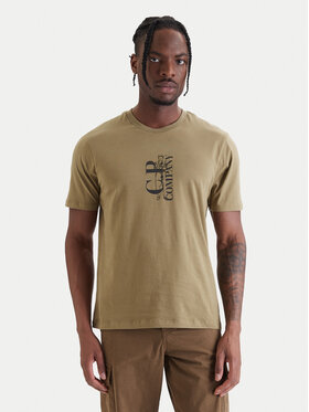 C.P. Company C.P. Company T-Shirt 20CMTS084A005100W Grün Regular Fit