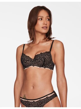 Esotiq Esotiq Biustonosz push-up 40341-61X Czarny