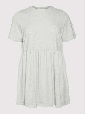 Vero Moda Curve Vero Moda Curve Sukienka codzienna Dixie 10263981 Szary Regular Fit
