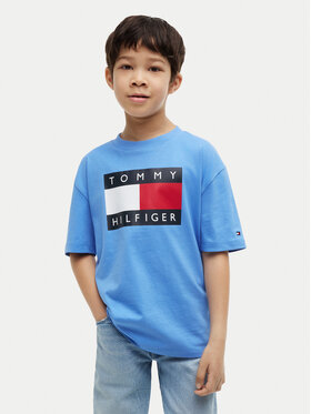 Tommy Hilfiger Tommy Hilfiger Marškinėliai Heritage KB0KB10340 Mėlyna Regular Fit