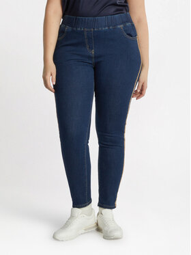 Fiorella Rubino Fiorella Rubino Jeansy P482T104781N034 Niebieski Slim Fit