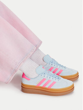 adidas adidas Sneakersy Gazelle Bold KI9837 Světle modrá