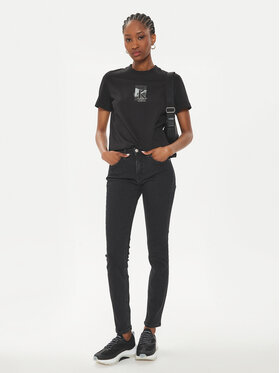 Calvin Klein Jeans Jeans Hlače J20J223632 Črna Skinny Fit