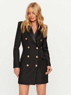 Elisabetta Franchi Elisabetta Franchi Sako AB-418-36E2-V840 Černá Regular Fit